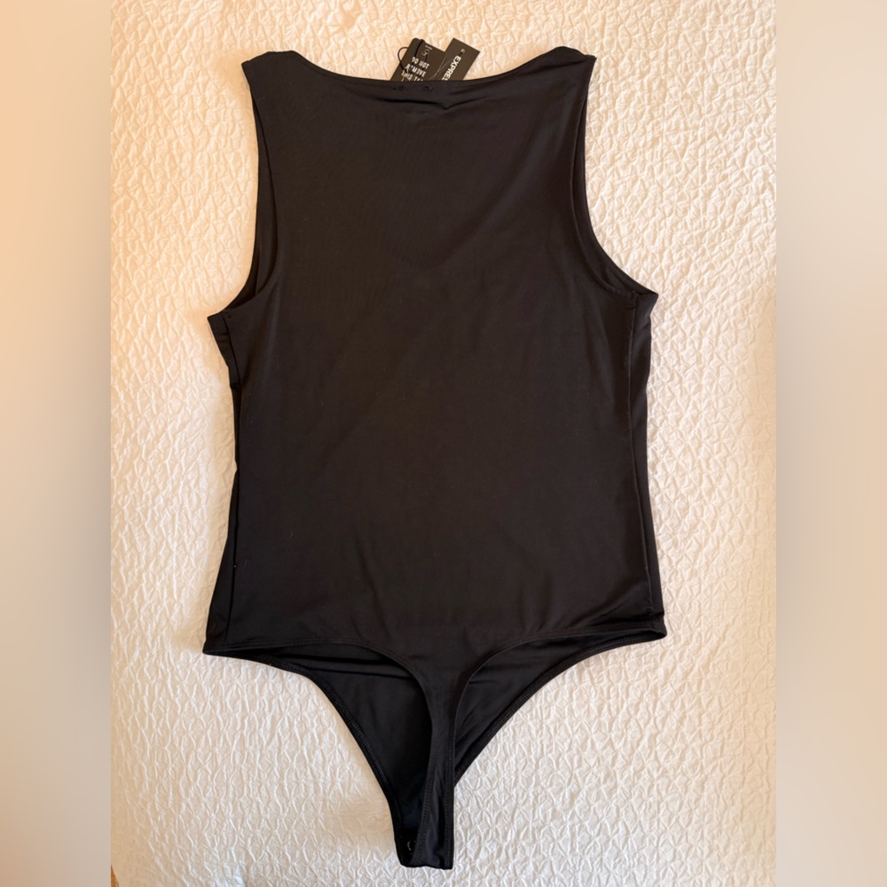 Express Body Contour Compression Bodysuit – Black, Size Large, NWT - Picture 7 of 7